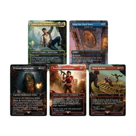 Wizards Of The Coast Magic Secret Lair x Uncharted