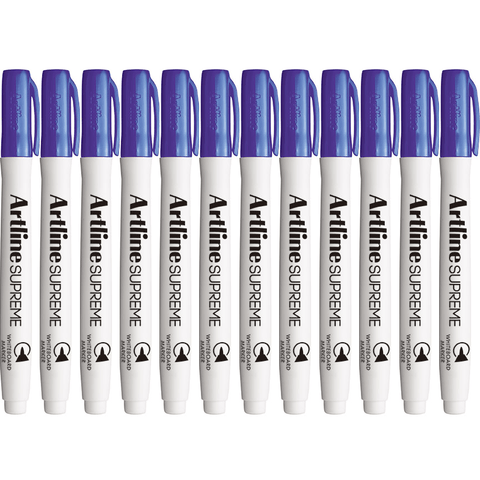 Artline Supreme Whiteboard Marker Pen (Purple) [Box 12]