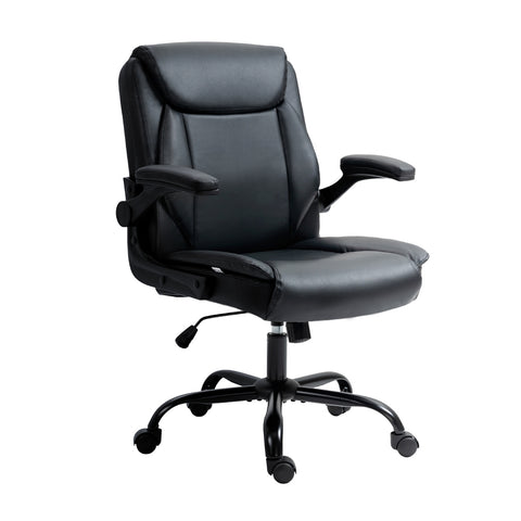 Artiss Executive Office Chair Mid Back (Black)
