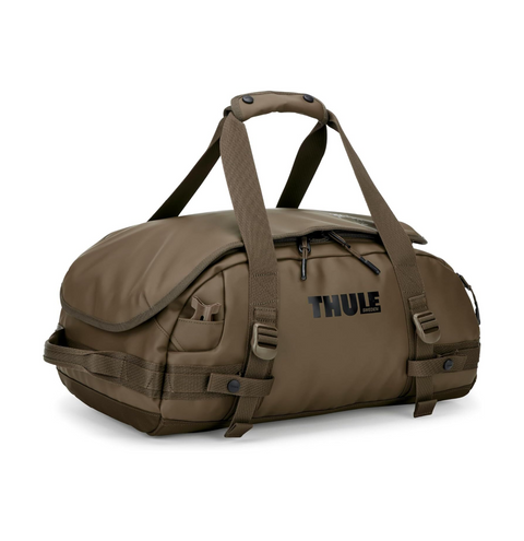 Thule Chasm 30L Duffel Overnight Bag Convertible Backpack Duffle in Deep Khaki