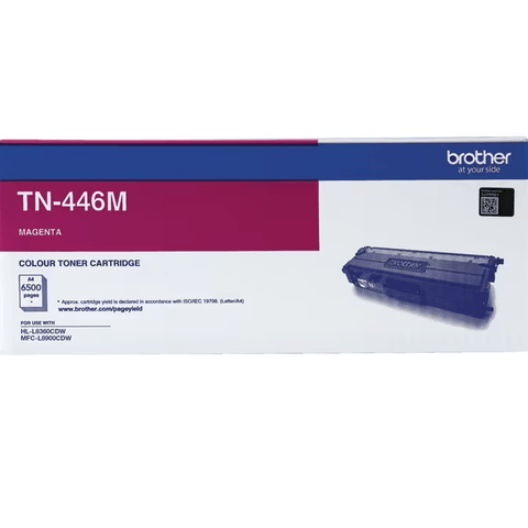 Brother TN-446 Toner Ink Cartridge Super High Yield Magenta TN446 Genuine Original