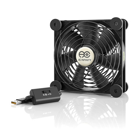 AC Infinity Multifan S3 52 CFM Spot Cooler USB Powered Quiet Fan 120mm