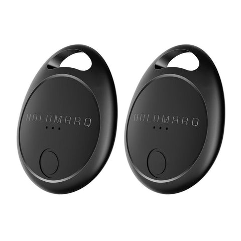 Holomarq Holotag Bluetooth Smart Locator 2 Pack Black (iOS Only)