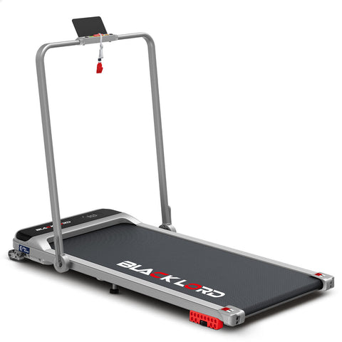 BLACK LORD Walking Pad Treadmill Incline Foldable (Silver)