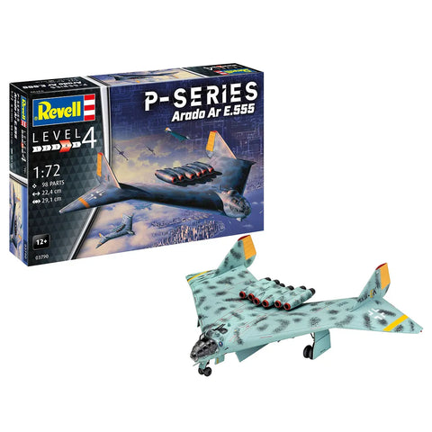 Revell 1/72 Arado Ar E.555 P-Series Bomber Scaled Plastic Model Kit