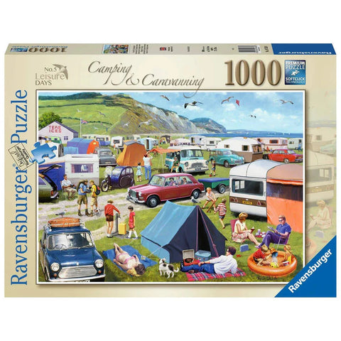 Ravensburger 1000pc Leisure Days 5 Camping Caravanning Puzzle