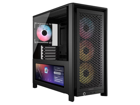 Corsair FRAME 4000D LCD RS ARGB Mid-Tower Case - Black