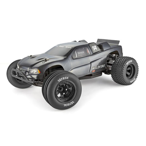 Atrek Wildfire Pro RC Stadium Truck Electric Brushless 2WD 1/10 Scale RTR - Carbon