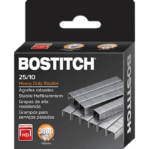 Bostitch Staples 25/10 Heavy Duty Box 3000