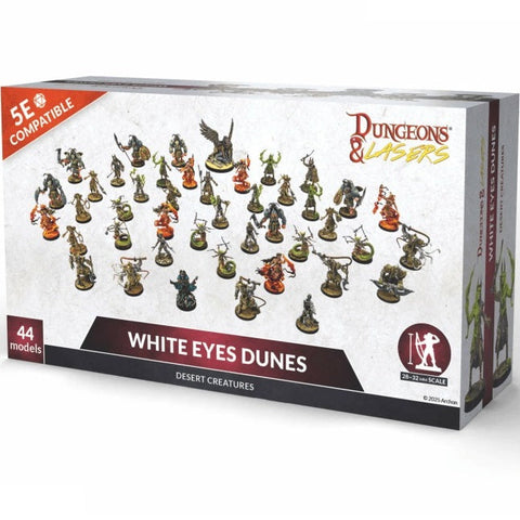 Dungeons & Dragons Dungeons & Lasers: Miniatures White Eyes Dunes