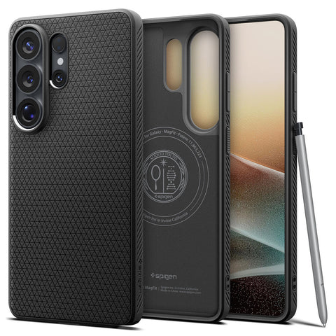 Spigen Galaxy S26 Ultra Liquid Air (MagFit) Case (Black)
