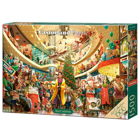 Castorland 1500-Pieces Crazy Shopping Puzzle