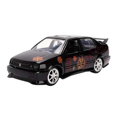 Jada 1:32 Scale Fast & Furious Volkswagen Jetta Black Diecast Vehicle Model