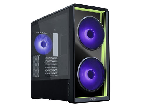 Lian Li Lancool 217 INF Infinity Mirror ATX Mid-Tower Case - Black