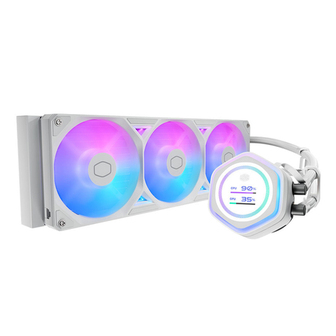 Cooler Master MasterLiquid Atmos II 360 ARGB All-in-One Cooler - White
