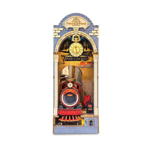 Robotime DIY Bookends Kit Time Travel