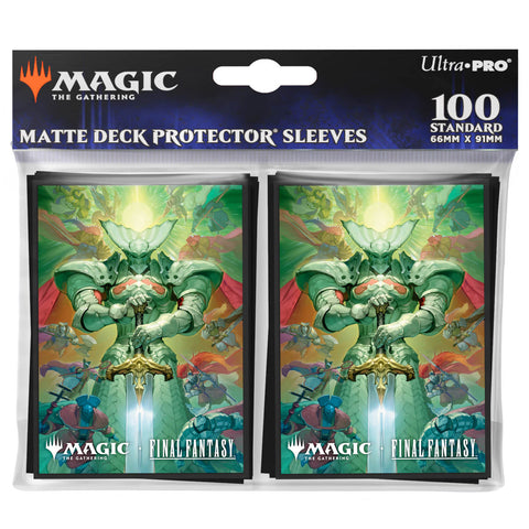 Ultra Pro: UP38709 Magic the Gathering FINAL FANTASY 100ct Deck Protector Sleeves v5 for MtG