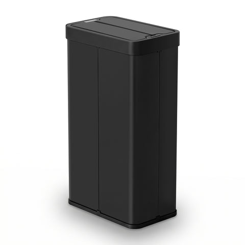 Devanti Motion Sensor Bin 70L Rubbish Bin Automatic Kitchen Bin Touchless Black