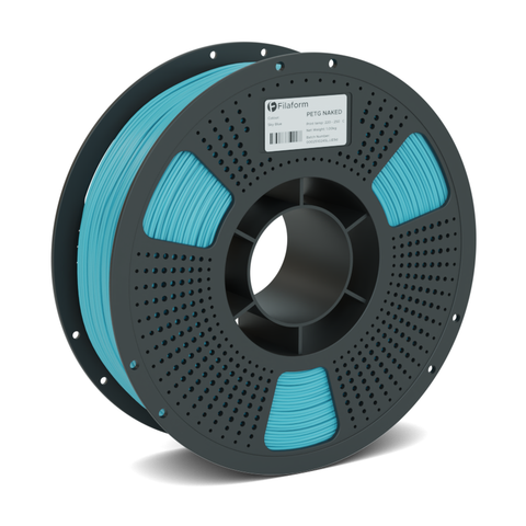 Filaform Naked PETG Matte 3D Printer Filament 1.75mm 1kg (Sky Blue)