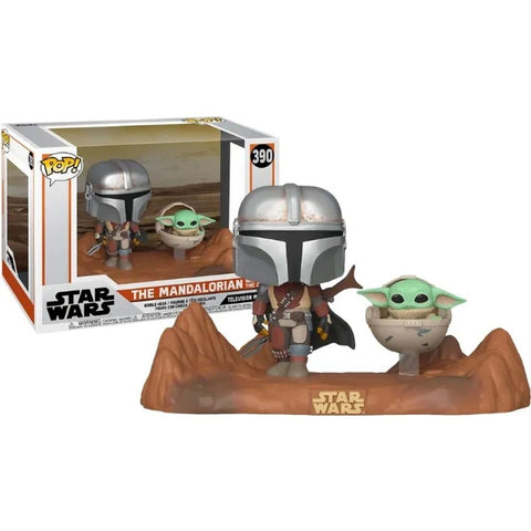 Funko Pop! Vinyl - Star Wars: The Mandalorian - Mandalorian & Child Movie Moment