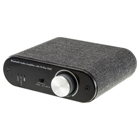 Pro2 Wireless Bluetooth Audio Amplifier 24W with Stereo Toslink DAC (Black)