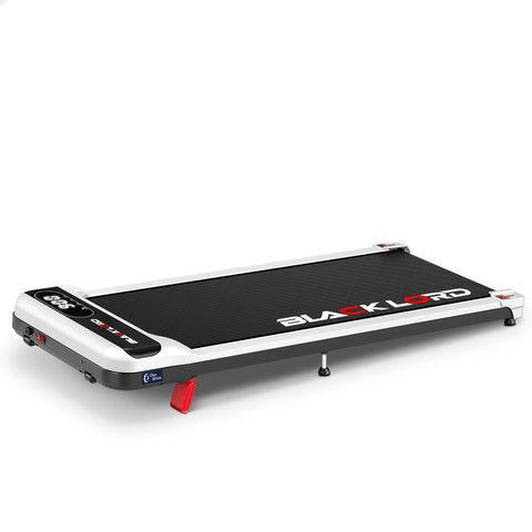 BLACK LORD Treadmill Electric Walking Pad Incline Home Gym Remote Control (White)