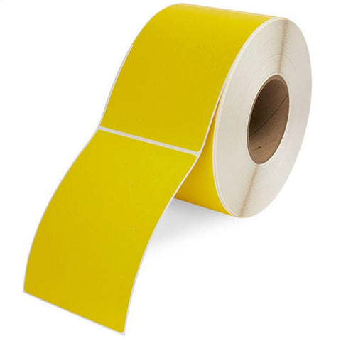 Stock Forms Direct Thermal Labels 100x150mm - Yellow
