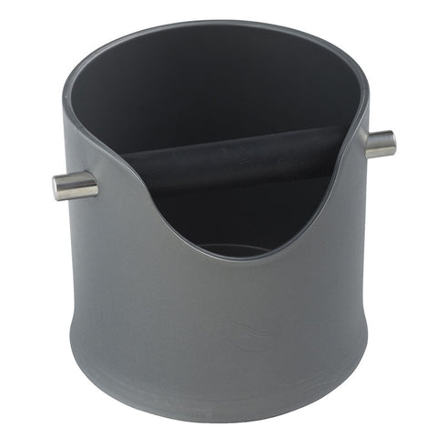 Crema Pro Polypropylene Knock Bin Coffee Grinds Waste Tamper Tube 110mm (Grey)