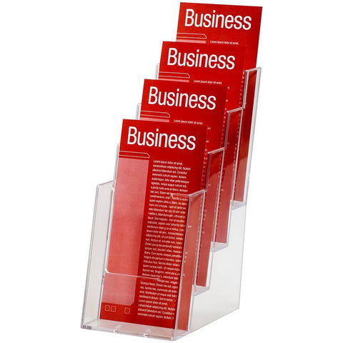 Esselte Brochure Holder Portrait 4 Tier Dl