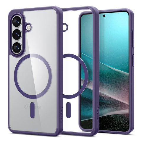 Spigen Galaxy S26 Ultra Hybrid (MagFit) Case (Deep Purple)