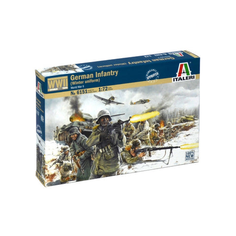 Italeri 1/72 WWII German Infantry Winter Uniform