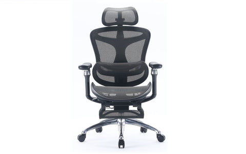 Sihoo A3 DORO-C300 Pro Ergonomic Office Chair with Footrest (Black)