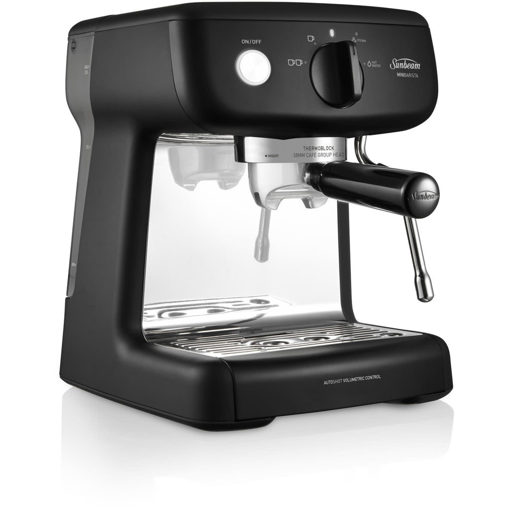 Sunbeam Mini Barista Expresso Machine (Black) JB HiFi