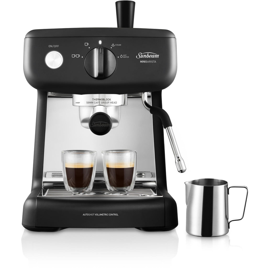 Sunbeam Mini Barista Expresso Machine (Black) JB HiFi