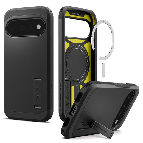 Spigen Google Pixel 11 Tough Armor (MagFit) Case (Black)