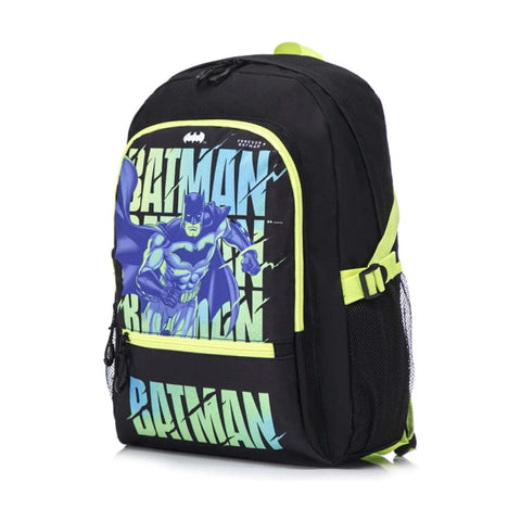 Batman Laptop Backpack Lightweight Padded Compartment Kids School Bag 26L