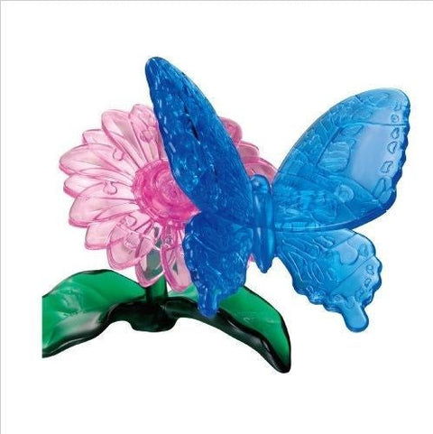 Bepuzzled 3D Crystal Puzzle: Blue Butterfly