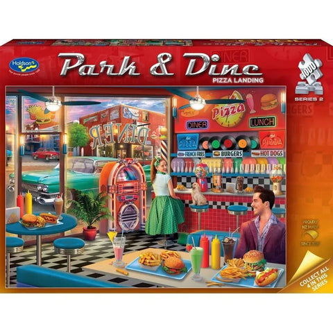 Holdson 1000pc Park and Dine S2 Pizza Landing Puzzle