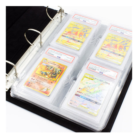 Palms Off Gaming PSA 4-Slot Pages - 5pc Pack (Pages Only)