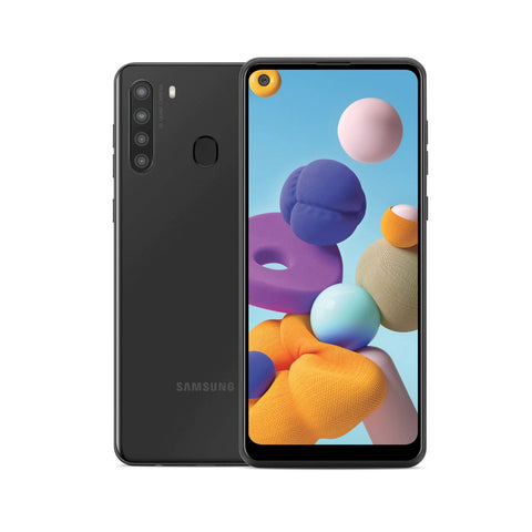 Samsung Galaxy A21 128GB (Black) [*Refurbished: As New]