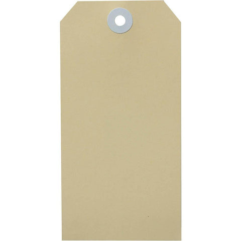 Avery 15100 Shipping Tag Size 5 120x60mm Box of 100 (Buff)