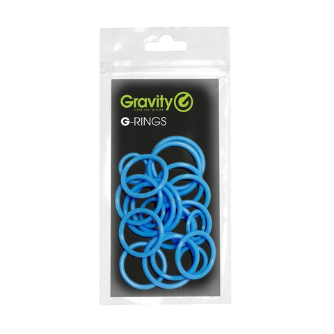 Gravity Universal Ring Pack Accessory For Gravity Poles 20pc (Sky Blue)