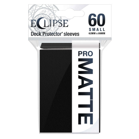 Ultra Pro: UP15637 Eclipse Matte Small Sleeves 60 pack (Jet Black)