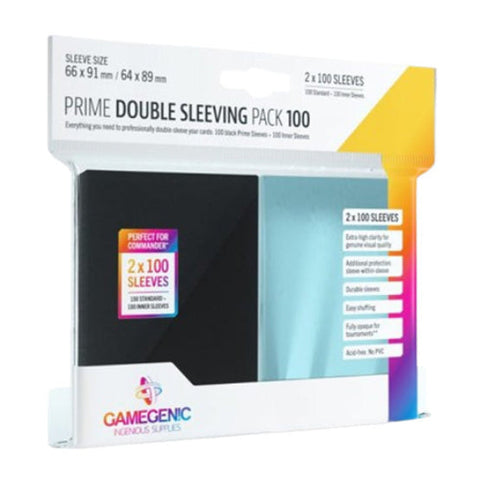 Gamegenic Prime Double Sleeving Pack 100