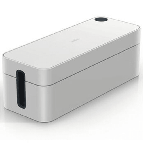 Durable Cavoline Rubberised Plastic Cable Boxes L (Grey)