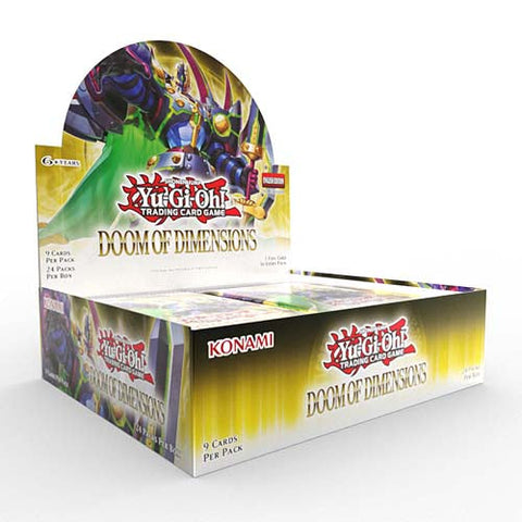 Konami YuGiOh! Doom Of Dimensions Booster Box