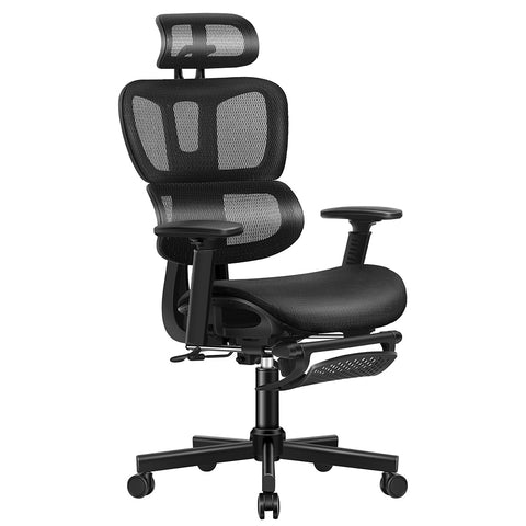 ALFORDSON Ergonomic Office Chair Mesh Executive Seat Work Computer (Black)