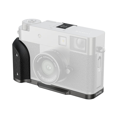 SmallRig L-Shaped Mount Plate with Silicone Handle for FUJIFILM X half (Charcoal Silver) 5217