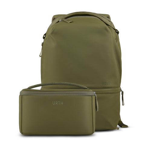 Urth Arkose 20L Backpack + Camera Insert (Green)