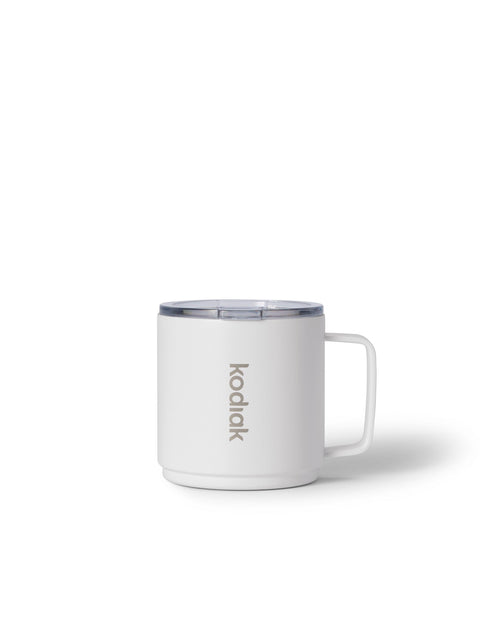 Kodiak 414ml Leakproof Insulated Stainless Steel Mug 14oz - White